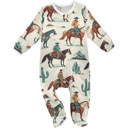Baby Sleepers Newborn Baby One-Piece Footies for Girl Boy