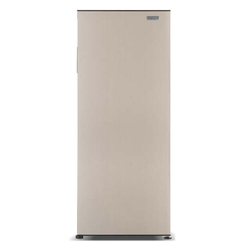 Frigidaire 10 cu. ft. Garage Ready Upright Freezer with Platinum Door & Recessed Handle, Adjustable Temperature Control, Flush Back Design, Efficient Cooling, EFRF1007-SS