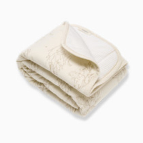Burt's Bees Baby Reversible Organic Cotton Jersey Knit Blanket - Oat Branches