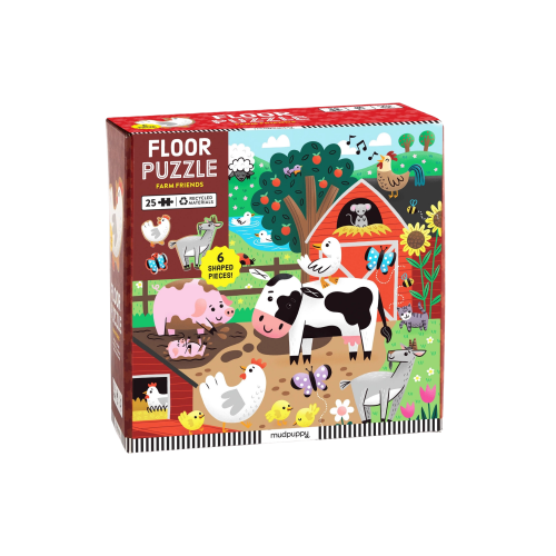 Farm Friends 25 Piece Floor Puzzle