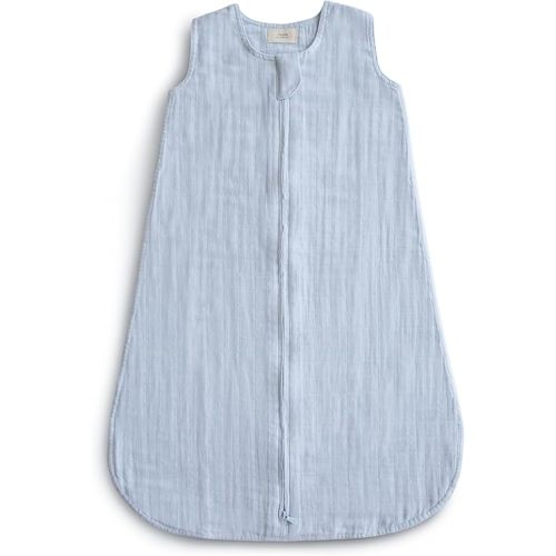 mushie Baby Wearable Blanket | 100% Organic Cotton Muslin | Sleeping Bag For Infants (Tradewinds)