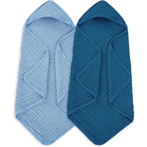 Muslin Hooded Towels 100% Cotton ,Super Soft Muslin Bath Towel - TikTok Shop