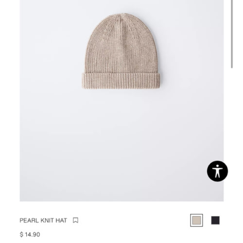 PEARL KNIT HAT - Sand / Marl | ZARA United States