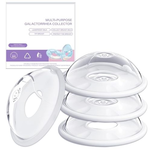 Bliblo Breast Shells for Sore Nipple and Breast Feeding, Nursing Cup（4 Packs）,Milk Saver, No More Wasted Milk or Wasteful Breast Pads, PBA Free. : Baby