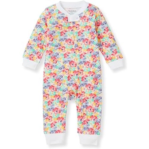 Burt's Bees Baby baby girls Sleep and Play Pajamas zipped jumpsuit