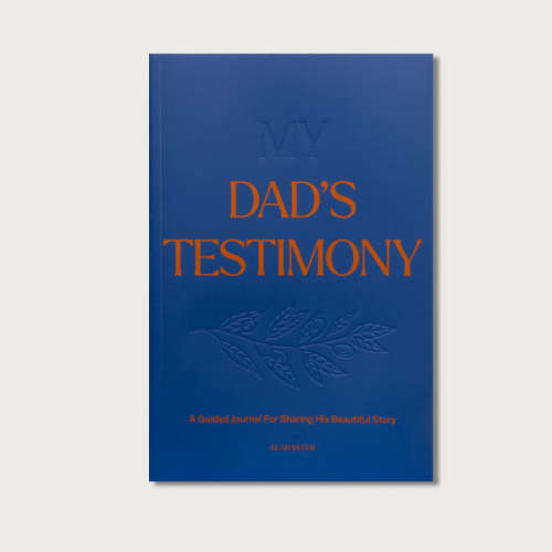 Hardcover of “My Dad’s Testimony”
