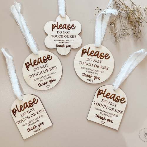 Please Do Not Touch Germ Sign – By His Saving Grace