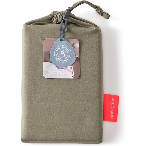 bbhugme Pregnancy Pillow Cover -bbhugme Pregnancy Pillow for Side Sleeping - Dusty Olive