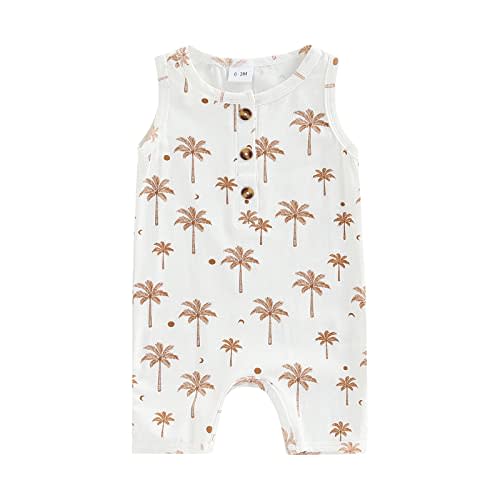 CIYCUIT Newborn Baby Boy Girl Romper Clothes Infant Solid Ribbed Onesie Bodysuit Jumpsuit Outfits