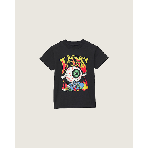 Little Kids Eyeball T-Shirt in Black | Vans