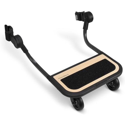 UPPAbaby PiggyBack Ride-Along Board for Cruz V2 and V3 / Quick Attachment for Children to Stand + Stroll / 55 lbs. Weight Capacity