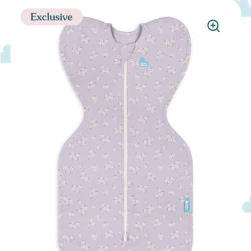 Swaddle Up™ 1.0 TOG Cotton Lilac Meadow