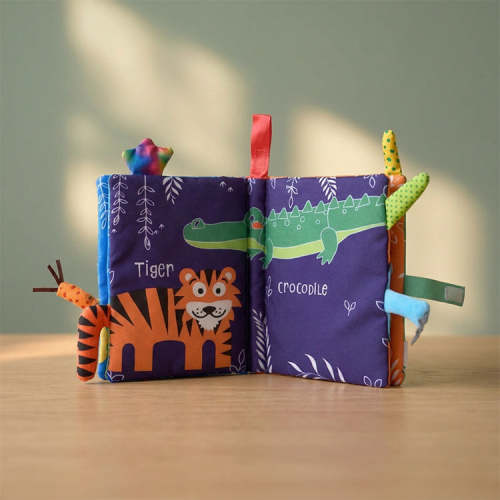 Buy Montessori Baby Soft Sensory Book Online I Montessori Generation