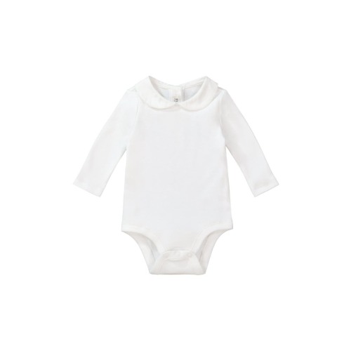 Baby Peter Pan Collar Bodysuit, Unisex
