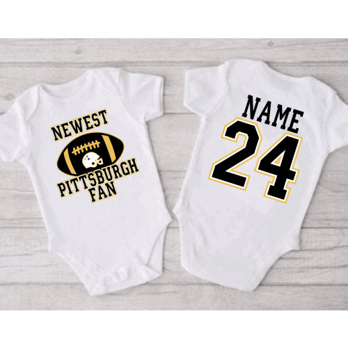 Pittsburgh Steelers baby bodysuit