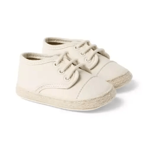 Baby Light Khaki Baby Espadrille Sneaker by Janie and Jack