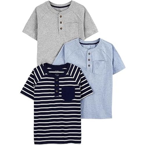 Simple Joys by Carter's Baby Boys' 3-Pack Short-Sleeve Tee Shirts