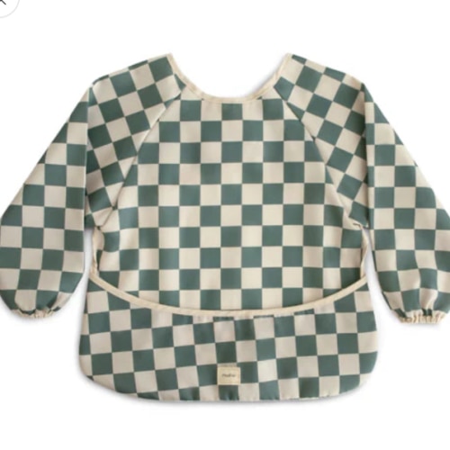 Mushie Long Sleeve Bib | The Baby Cubby