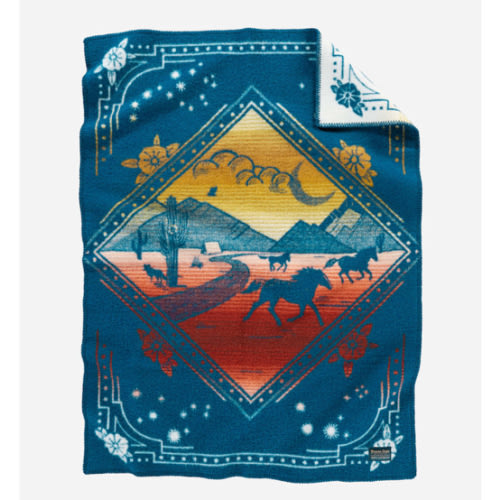 WIND RIDERS CRIB BLANKET