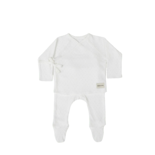 Set Welcome Holey White · Minicoton