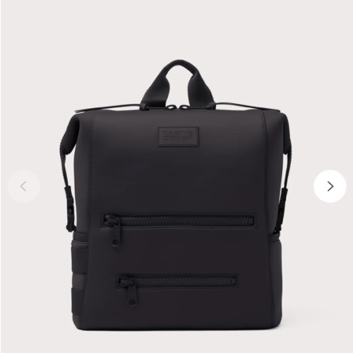 Indi Diaper Backpack in Onyx, Small