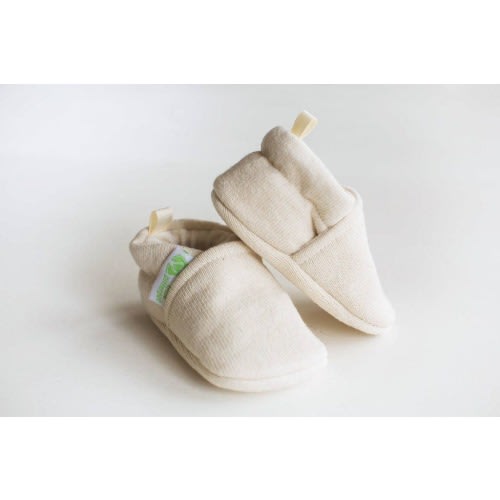 Cotton & Wool All Fabric Soft Sole Baby Shoes / Made to Order / Babies