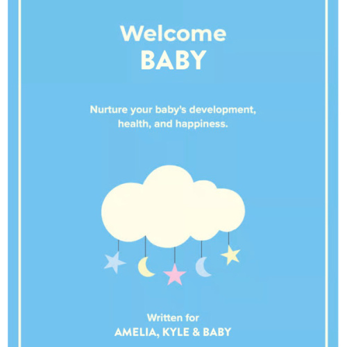 Welcome Baby: Personalized Baby Book