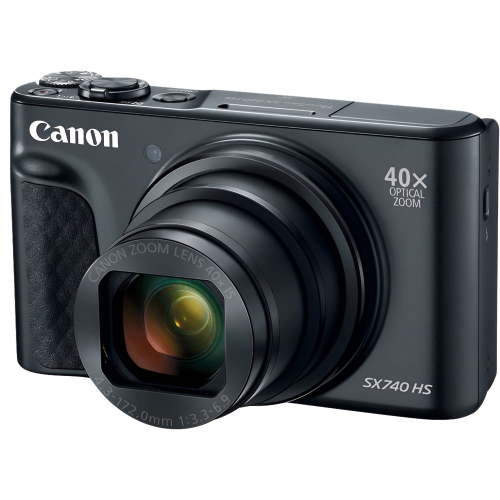 Canon PowerShot SX740 HS Point & Shoot Digital Camera with WiFi, Bluetooth & 4K Video (Black)