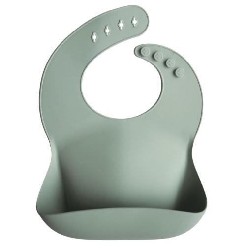 Mushie Silicone Bib | The Baby Cubby