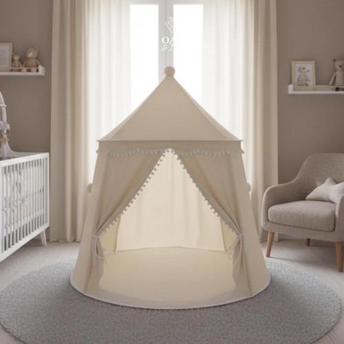 Princess Castle Play Tent – Foldable Teepee Toy House for Kids  Indoor Outdoor Toddler Gift  Large Children’s Playhouse