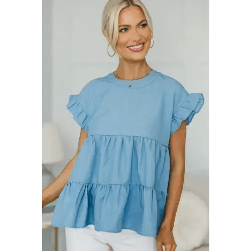 NURSING TOP: Hear Your Call Babydoll Top