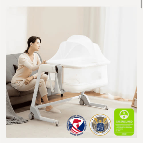 Smart Bassinet & Electric Cradle with Auto Cry Detect | Maydolly – Maydolly LLC
