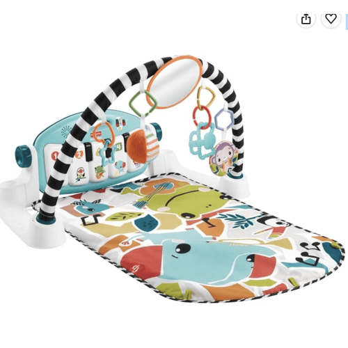 Fisher-Price Glow And Grow Kick e Play Piano Gym