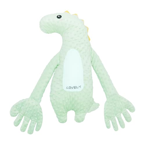 DAOLUAN Baby Soothers Toys, Cute Animal Plush Stuffed Doll Toy for Girls Boys, Portable Dinosaur Unicorn Figure Soothing Dolls for Home and Travel (001, OneSize)