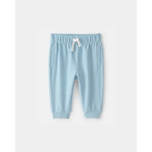 Baby Boy French Terry Pants - Blue | Carter's