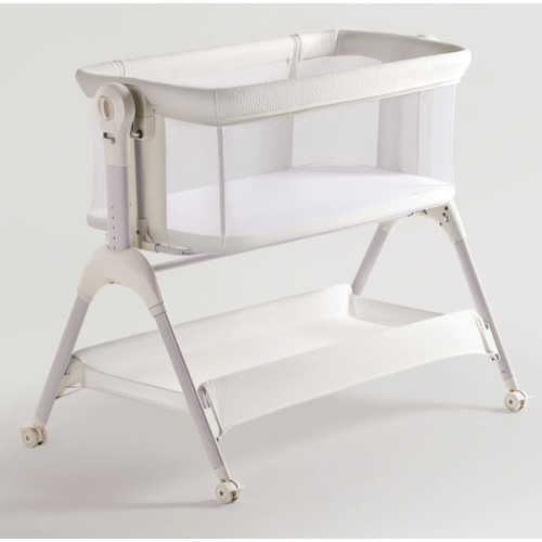 HARPPA Cuddly Sway | 3-in-1 Rocking Baby Bassinet & Bedside Sleeper with Anti-Reflux Mattress for Newborns | Attaches to Bed, Adjustable Height, Tool-Free Setup, Portable Wheels, CPSC Certified, Gentle Rocking Motion | Ideal for Infants, Safe Co-Sleeping