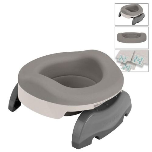 Potette Plus 2in1 Portable Potty Value Bundle WHITE