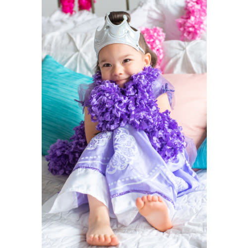 Featherless Happy Boa in Purple