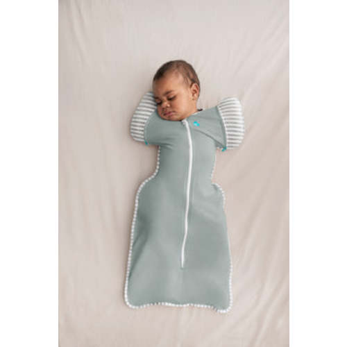 Love to Dream Swaddle, Transition with Zip-Off Wings, 1.0 TOG, Deep Olive, Medium 13-19 lbs