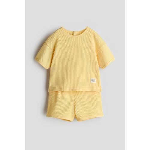 2-PIECE WAFFLED COTTON SET