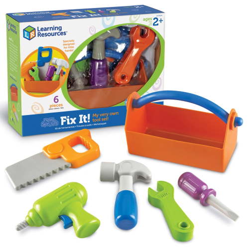 Learning Resources New Sprouts Fix It!, Toddler Fine Motor Tools, Ages 2+