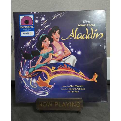 Disney songs from Aladdin exclusive violet vinyl brand new still sealed