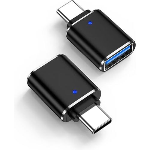 USB C to USB Adapter, 5Gbps USB-A Female to USBC Male OTG Converter Adapter