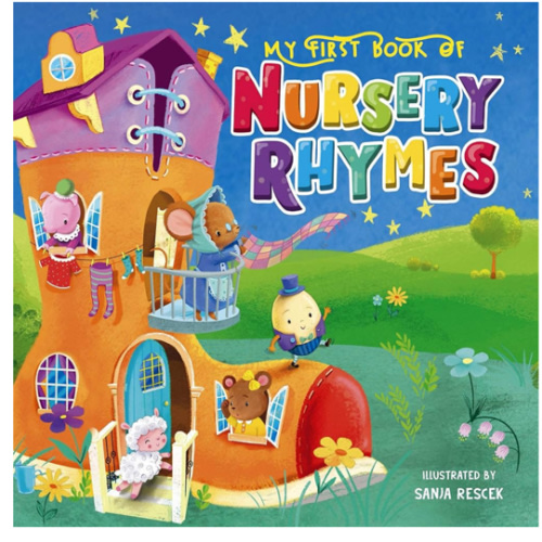 My First Book of Nursery Rhymes - Padded Board Book - Classics