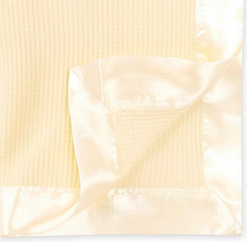Starting Out Baby Satin-Trim Blanket