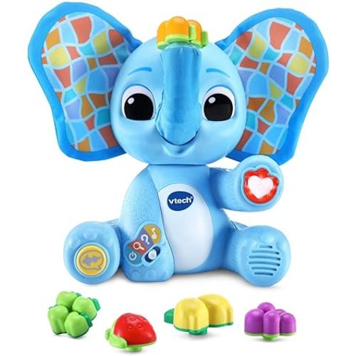 VTech Smellephant with Magical Trunk and Peek-a-Boo Flapping Ears, Blue