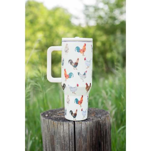 Chicken 40oz Water Tank Tumbler – American Farm Company
