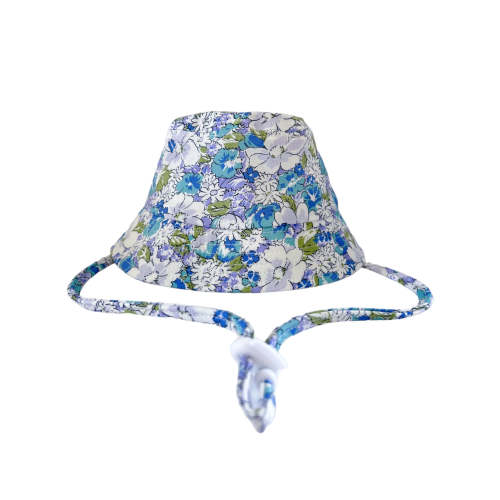Kids Bucket Hat, Iris Floral