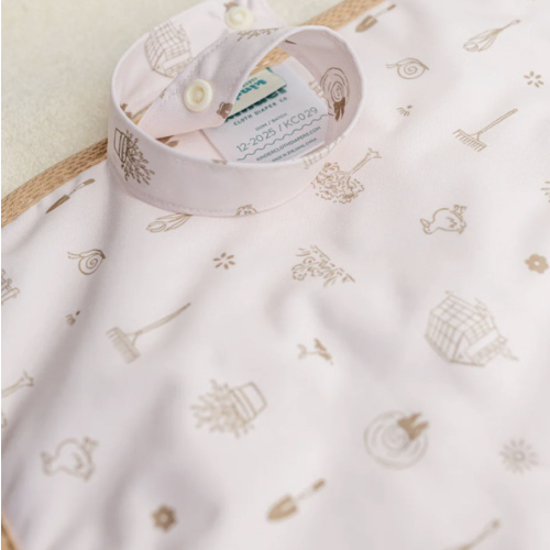 Ultra-Soft Bamboo Machine Washable and Wipeable Diaper Change Mat - Garden Doodles