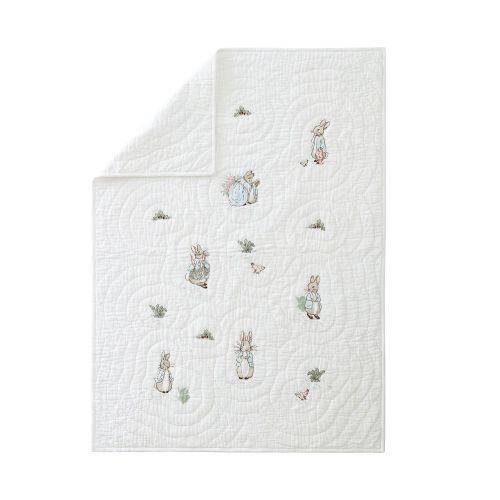 Peter Rabbit™ Baby Quilt | Pottery Barn Kids